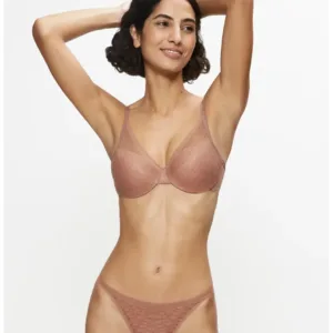 SHEER WIRED PADDED BRA