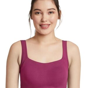 Symbol Women's Cotton Stretch Non Padded Wire Free Full Coverage Slip On Bra (Pack of One)