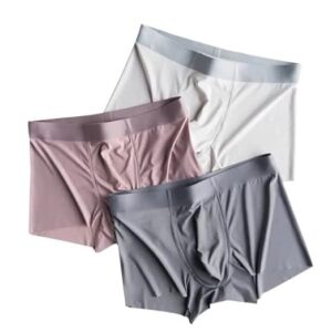 Anti Bacterial Micromodal Solid Underwear for Men Combo Airsoft Trunk Breathable Inner for Men Sweatproof Underwear Pack of 3