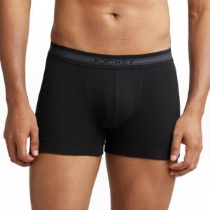 Men's Super Combed Cotton Rib Solid Trunk with Stay Fresh Properties