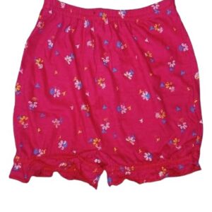 Regular Fit Cotton Printed Innerwear for Baby Girls and Boys Comfortable Kid's Brief Panty Bloomers Drawer Underwear Multicolor Panties-Pink