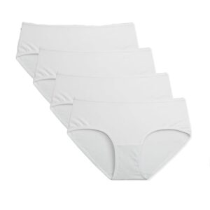 Soft Cotton Hipster Panty for Women |Underwear for Ladies |Briefs for Girls |Daily use Panty |Breathable Full Coverage Underpants |Combo Pack of 4